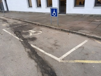 Toilet ved Teknisk Forvaltning, Nyborg