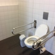 Scandlines - Rostock - Gedser - Toilet i Terminalen