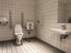 Københavns Lufthavn - Toilet (efter security) inde i Assistancecenteret