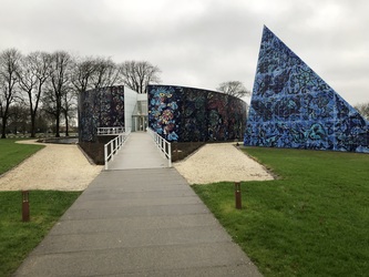 Carl-Henning Pedersen og Else Alfelts Museum - Den runde sal