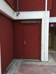 Fårup Sommerland - Handicaptoilet ved Aquapark
