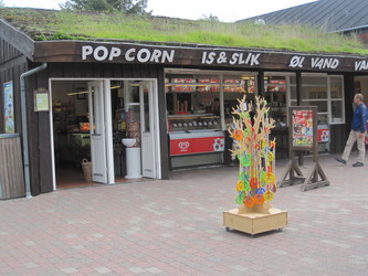 Fårup Sommerland - Forretninger, Kiosker og Biograf