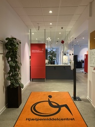Hjælpemiddelcentret - Reception og venteområde