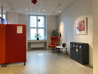 Hjælpemiddelcentret - Reception og venteområde