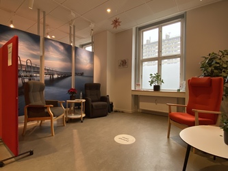 Hjælpemiddelcentret - Reception og venteområde