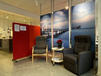 Hjælpemiddelcentret - Reception og venteområde