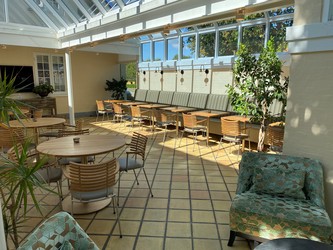 Hotel Knudsens Gaard - Reception og restaurant