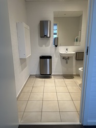 Borre Knob - Handicaptoilet ved receptionen