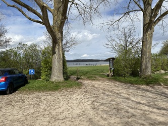 Badebroen ved Herslev Strand