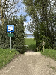 Badebroen ved Herslev Strand