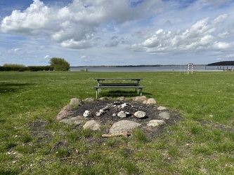Badebroen ved Herslev Strand