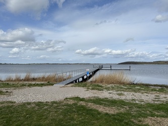 Badebroen ved Herslev Strand
