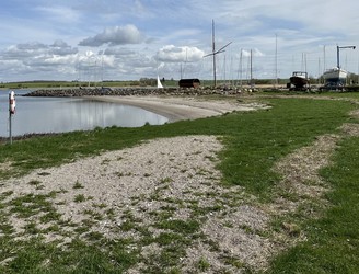 Badebroen ved Herslev Strand