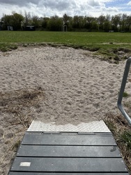 Badebroen ved Herslev Strand