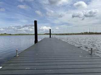Badebroen ved Herslev Strand
