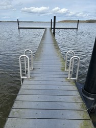 Badebroen ved Herslev Strand