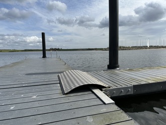 Badebroen ved Herslev Strand