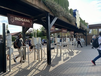 Djurs Sommerland - Parken, Eingang und Gestaltung des Parks