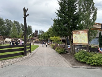 Djurs Sommerland - Parken, Eingang und Gestaltung des Parks