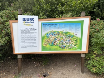 Djurs Sommerland - Parken, Eingang und Gestaltung des Parks