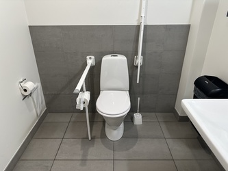 Vingsted Hotel og Konferencecenter - Toilet im Erdgeschoss