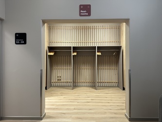 Odense Congress Center - Best Western Plus Hotel Odense - Toilet i den nye bygning