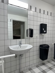 Vingsted Hotel og Konferencecenter - Toilette im 1. Stock