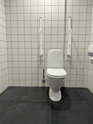 Skandic Kolding - Toilette neben der Rezeption