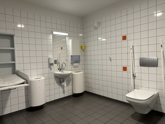 Billund Lufthavn - Afrejse - Toilet ved Gate 11-12