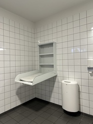 Billund Lufthavn - Afrejse - Toilet ved Gate 11-12