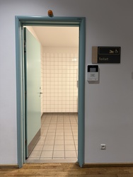 Billund Lufthavn - Afrejse - Toilet ved Gate  5-7