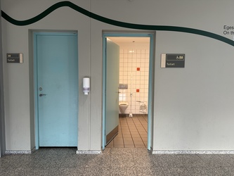 Billund Lufthavn - Ankomst - Toilet ved  Gate 8-10