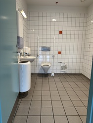 Billund Lufthavn - Ankomst - Toilet ved  Gate 8-10