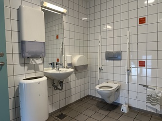 Billund Lufthavn - Ankomst - Toilet ved  Gate 8-10