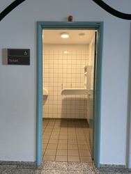 Billund Lufthavn - Ankomst - Toilet ved  Gate 15