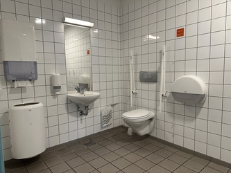 Billund Lufthavn - Ankomst - Toilet ved  Gate 15