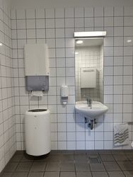 Billund Lufthavn - Ankomst - Toilet ved  Gate 15