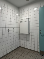 Billund Lufthavn - Ankomst - Toilet ved  Gate 15