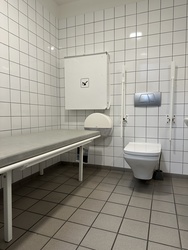 Billund Lufthavn - Ankomst - Toilet ved bagagebånd 4