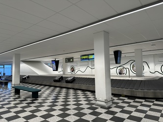 Billund Lufthavn - Ankomst - Toilet ved bagagebånd 5