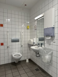 Billund Lufthavn - Afrejse - Toilet ved boarding lounges