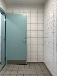 Billund Lufthavn - Afrejse - Toilet ved boarding lounges