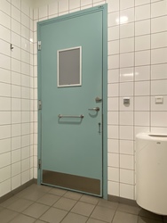 Billund Lufthavn - I forhallen - Toilet ved hovedvagten