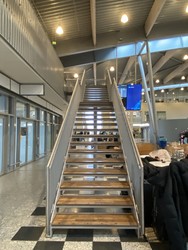 Billund Lufthavn - I forhallen - Toilet på 1. sal