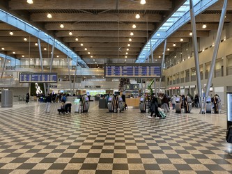 Billund Lufthavn - Afrejse - Fra check-in til boarding