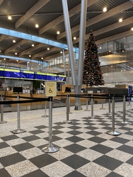 Billund Lufthavn - Afrejse - Fra check-in til boarding