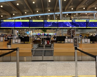 Billund Lufthavn - Afrejse - Fra check-in til boarding