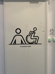 LEGO House - Toilette - LEGO Square (Erdgeschoss)