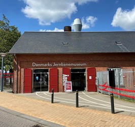 Danmarks Jernbanemuseum - Das Dänische Eisenbahnmuseum - Ausstellung (Erdgeschoss)