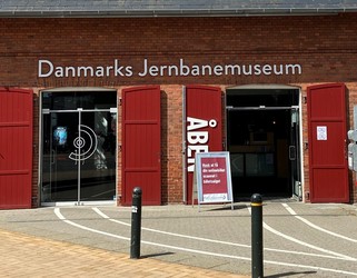 Danmarks Jernbanemuseum - Das Dänische Eisenbahnmuseum - Ausstellung (Erdgeschoss)